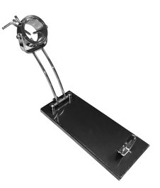 Jambonero pliable et rotatif chrome avec base noire REF. 9081