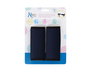 KioKids - Housses en Néopréno pour Poignées de Poussette, Bleu Marine, 2 Pièces, Ajustables par Velcro et Doudées