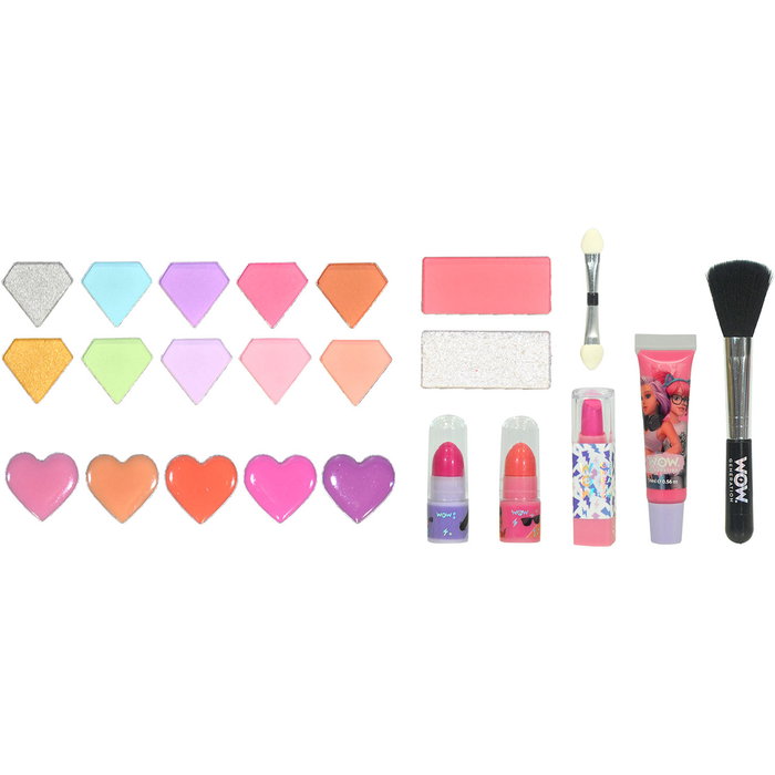 Kids Euroswan Mallette de maquillage Glam and Go Wow Generation 23 pièces