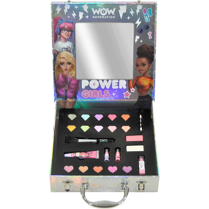 Kids Euroswan Mallette de maquillage Glam and Go Wow Generation 23 pièces