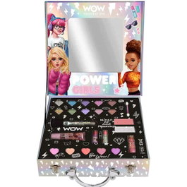 Wow Generation Maletin maquillaje Glam and Go - Trousse de maquillage pour enfants avec 23 pièces (ombres, brillants, miroir, rouge à lèvres) - Kids Euroswan