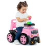 Molto Correpasillos Jeep rose 60x43x30 cm - Trotteur porteur pour enfant dès 1 an - Matériau plastique