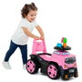 Molto Correpasillos Jeep rose 60x43x30 cm - Trotteur porteur pour enfant dès 1 an - Matériau plastique