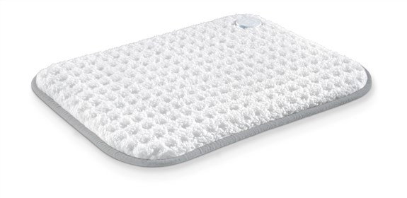 Beurer HK-42 Coussinet électrique chauffant super doux 33x44 cm, avec arrêt automatique et lavable en machine, pour soulager les tensions musculaires