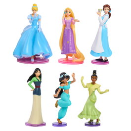 Disney Vaiana Coffret de 6 figurines Disney Princess de 8 cm