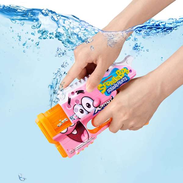 X-Shot Pistolets à eau Bob l'éponge 10x14,8x4,5cm - Modèles assortis
