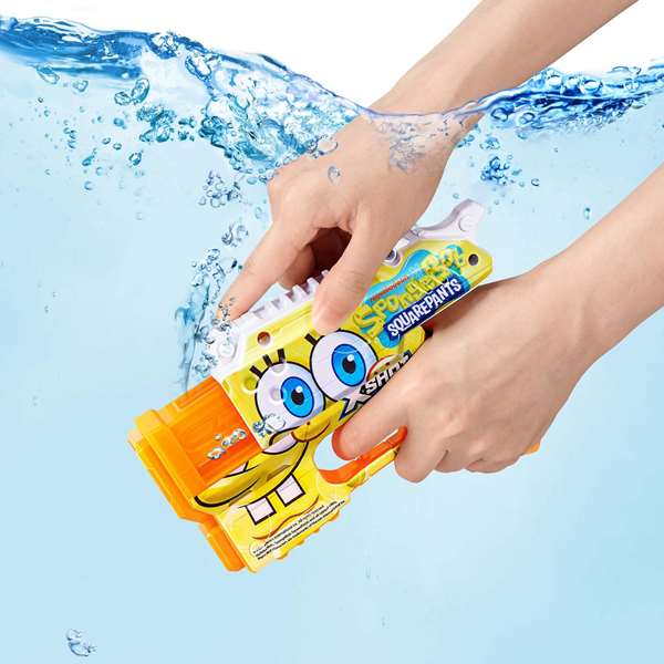 X-Shot Pistolets à eau Bob l'éponge 10x14,8x4,5cm - Modèles assortis