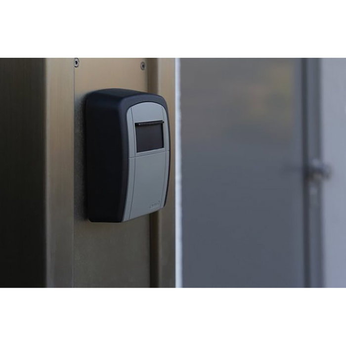 Abus Cofre Garde-clés Reprogramable à 4 Chiffres - Gris/Noir - 87,5 x 39 x 120 mm