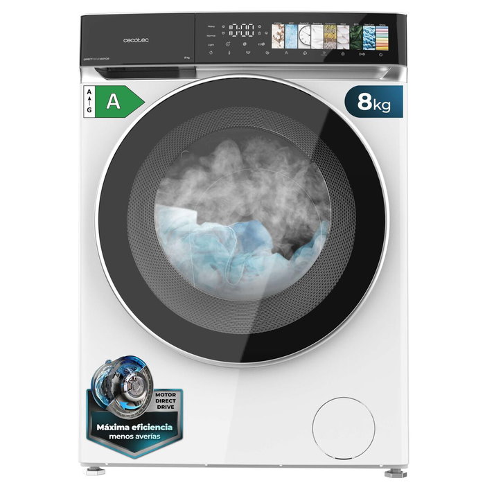 Machine à laver Cecotec Bolero DressCode 8970 Direct Drive 1400 rpm 8 kg Machine à laver Cecotec Bolero DressCode 8970 Direct Drive 1400 rpm 8 kg