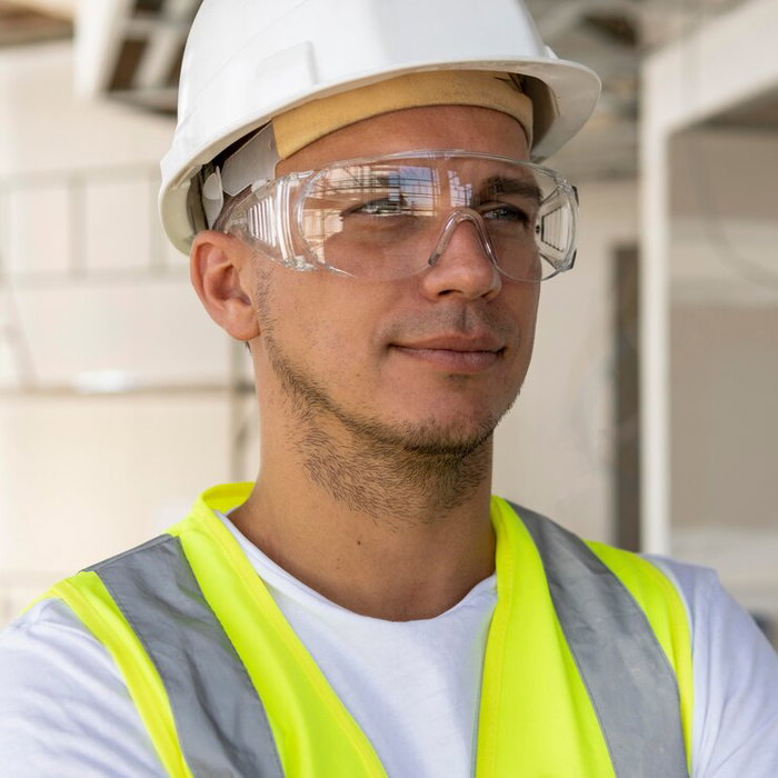 WOLFPACK LINEA PROFESIONAL Gafas de seguridad EN166 branches fixes