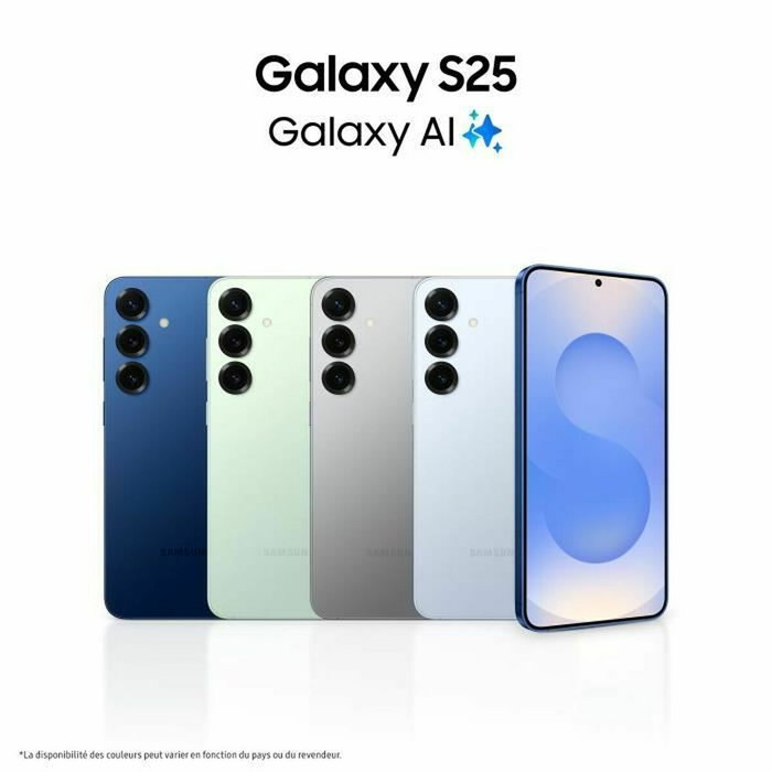Smartphone Samsung S25 BLUE 6,2" Qualcomm Snapdragon 8 Elite 12 GB RAM 128 GB Bleu