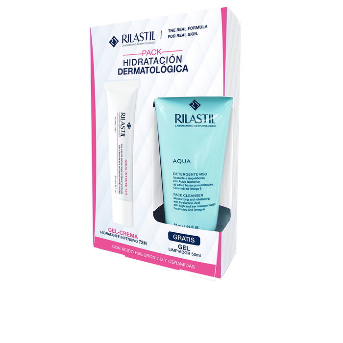 Rilastil Coffret Aqua Intense 72H + Gel Nettoyant Rilastil Coffret Aqua Intense 72H + Gel Nettoyant