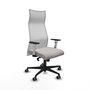 Piqueras y Crespo Albacete Chaise de Bureau en Similicuir Blanc