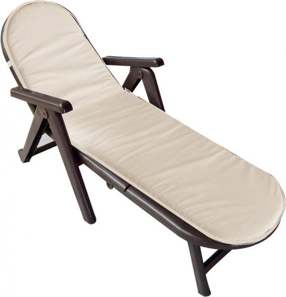 Caiman Playa Tumbona avec Coussin Wengue Caiman Playa Tumbona avec Coussin Wengue