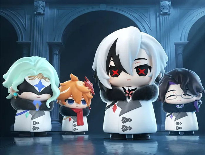 Sakami Merchandise Genshin Impact Boîte Mystère Fatui Harbingers Chibi Sakami Merchandise Genshin Impact Boîte Mystère Fatui Harbingers Chibi