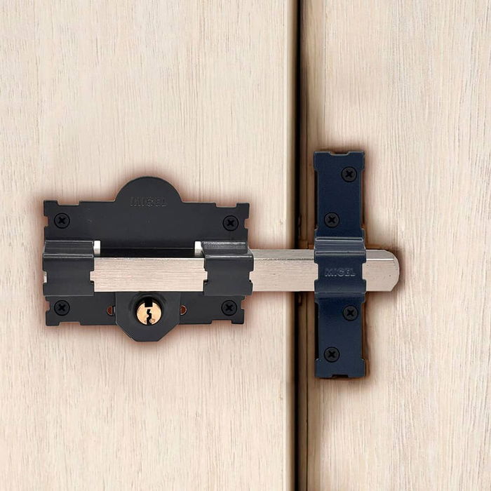 Serrure de sécurité Micel crr07 105l/50 Acier Gris 50 mm Recouvrir