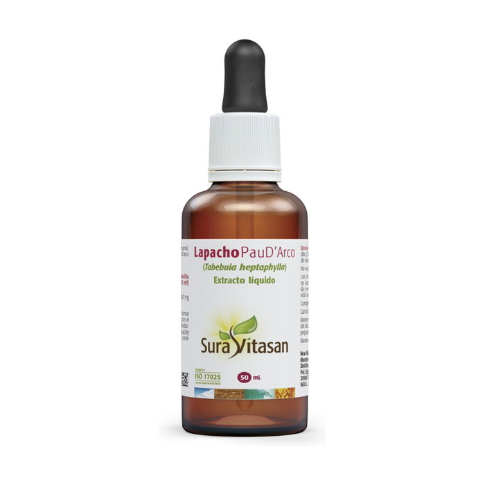 Sura Vitasan Lapacho Pau D'Arco 50 ml Sura Vitasan Lapacho Pau D'Arco 50 ml