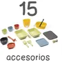 Smoby Life - Mud Kitchen - Cuisine patouille extérieure pour enfant - 15 accessoires - Anti-UV - Matière recyclée - Dès 3 ans