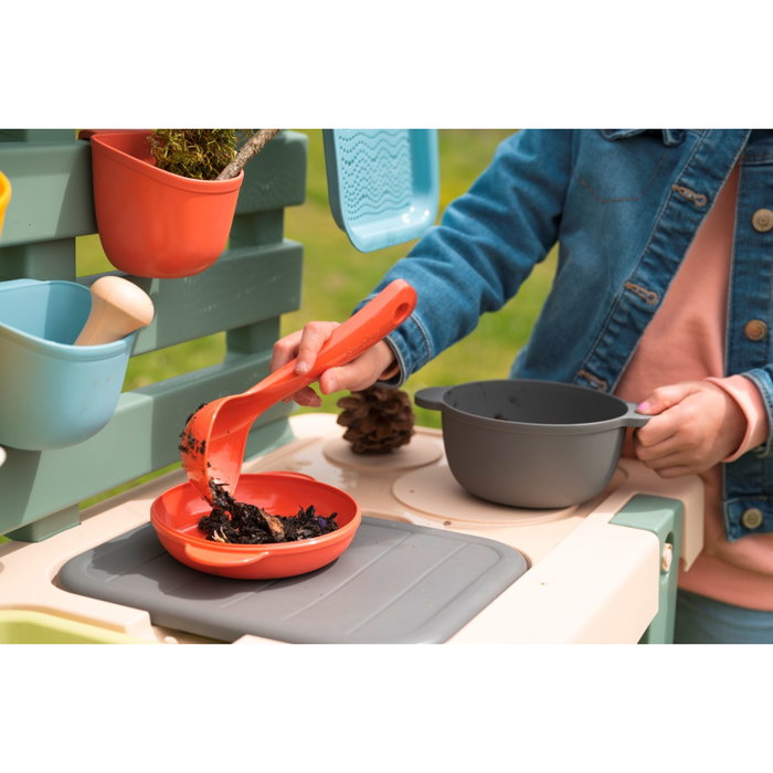 Smoby Life Mud Kitchen - Cuisine de jeu d'extérieur avec accessoires Smoby Life Mud Kitchen - Cuisine de jeu d'extérieur avec accessoires