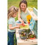 Smoby Life Mud Kitchen - Cuisine de jeu d'extérieur avec accessoires