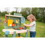 Smoby Life Mud Kitchen - Cuisine de jeu d'extérieur avec accessoires