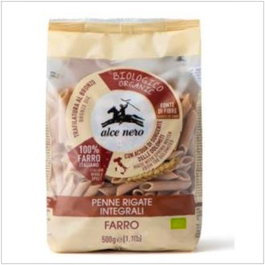 ALCE NERO Penne de Espelta intégral BIO 500 gr