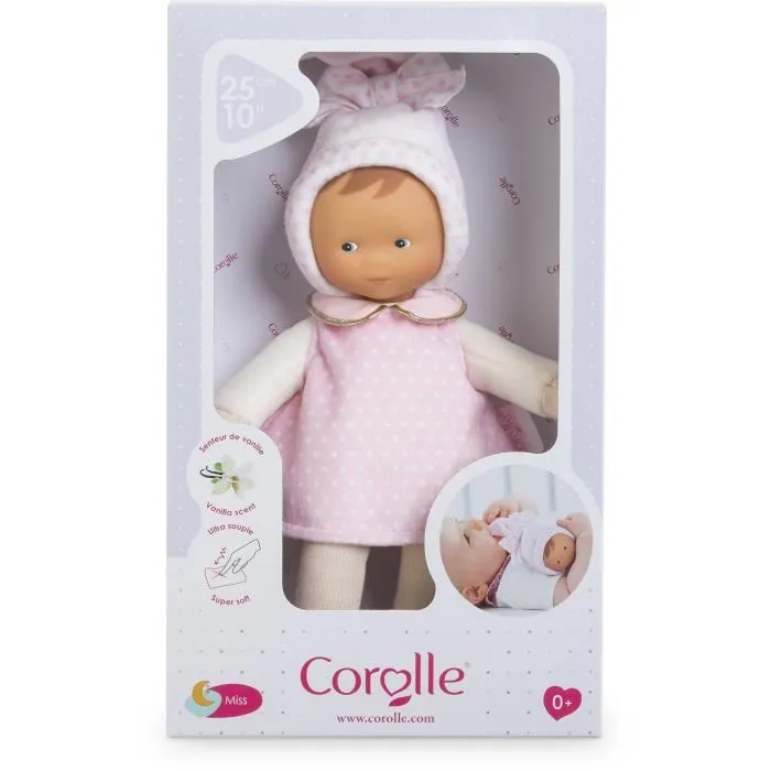 Corolle Doudou Miss Reves d'Étoiles 25 cm senteur vanille pour bébé dès la naissance