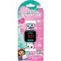 Kids Licensing Montre LED Gabby et la maison magique - Noir - Ø 35 mm