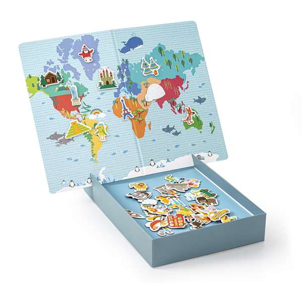 Apli C.Magnetico Mapa Mundi 40U Apli C.Magnetico Mapa Mundi 40U