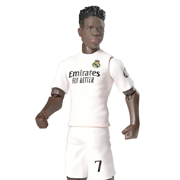 Banbo Toys Figure Articulée Vinicius Junior Real Madrid 20 cm - Figurine Collection Football en PVC