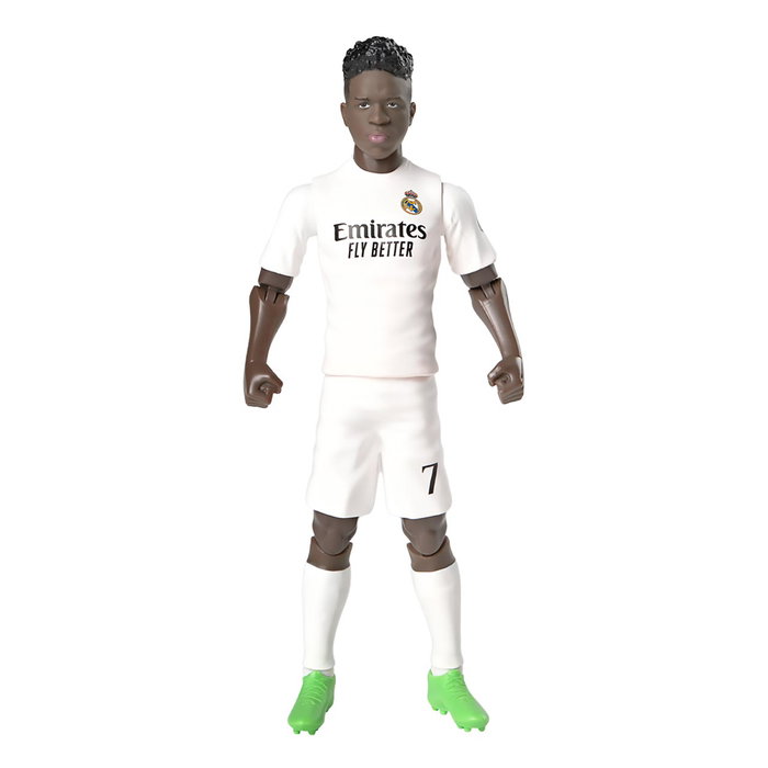 Banbo Toys Figure Articulée Vinicius Junior Real Madrid 20 cm - Figurine Collection Football en PVC