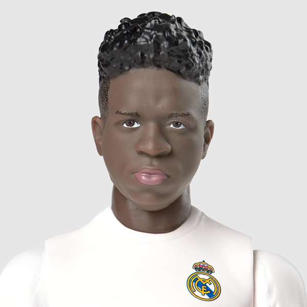 Banbo Toys Figure Articulée Vinicius Junior Real Madrid 20 cm - Figurine Collection Football en PVC