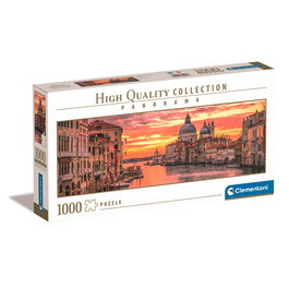 Clementoni Puzzle 1000 pièces Le Grand Canal de Venise - Art - 39426 - Puzzle Adulte