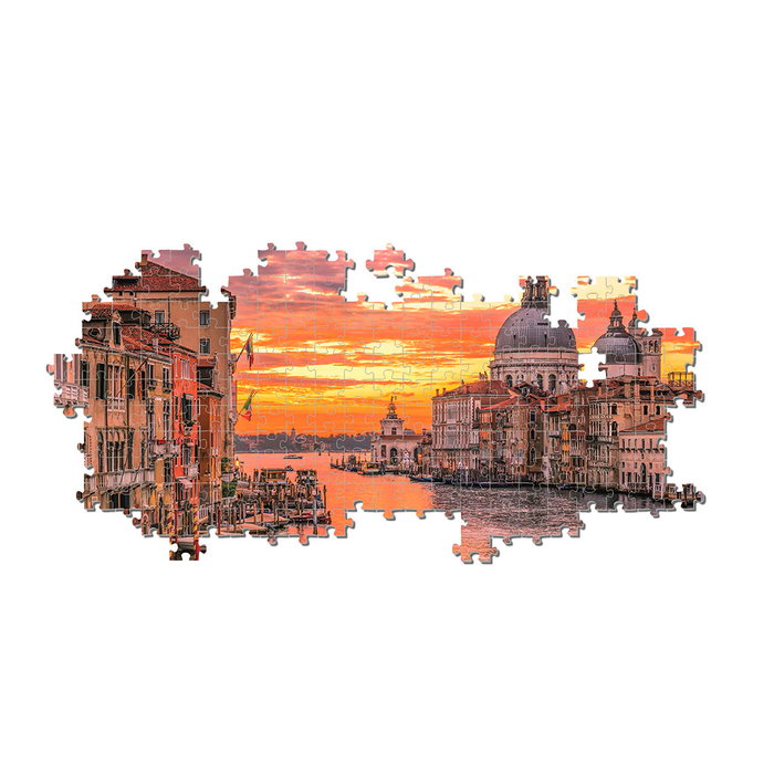 Clementoni Puzzle 1000 pièces Le Grand Canal de Venise - Art - 39426 - Puzzle Adulte