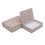 Boîte Décorative Versa Toile Bois MDF Livre Roses