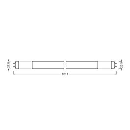 Ledvance Tube LED T8 G13 14W 1900 lm 3000K
