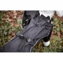 Kerbl Manteau de pluie pour chien, imperméable Manchester XXL 60 cm, noir, ciré résistant, sangle élastique, protege-cou amovible
