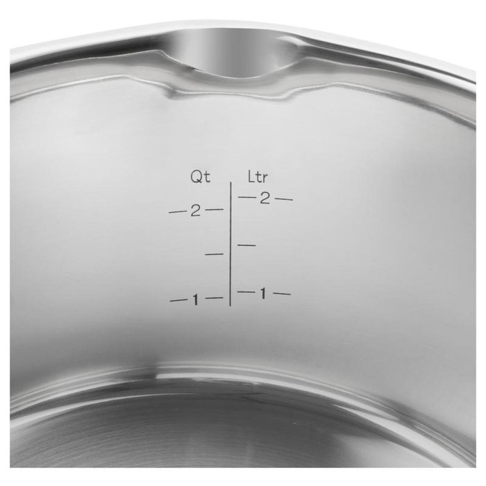 Zwilling 66870-005-0 Set de 5 casseroles en acier inoxydable Simplify