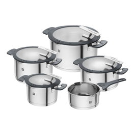 Zwilling 66870-005-0 Set de 5 casseroles en acier inoxydable Simplify