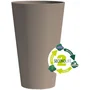 Garden Id Pot de fleurs haut 55 cm en matériaux 100% recyclés résistant aux UV et au gel - Garantie 10 ans
