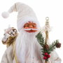 BigBuy Home Père Noël Blanc 25 X 17 X 60 CM