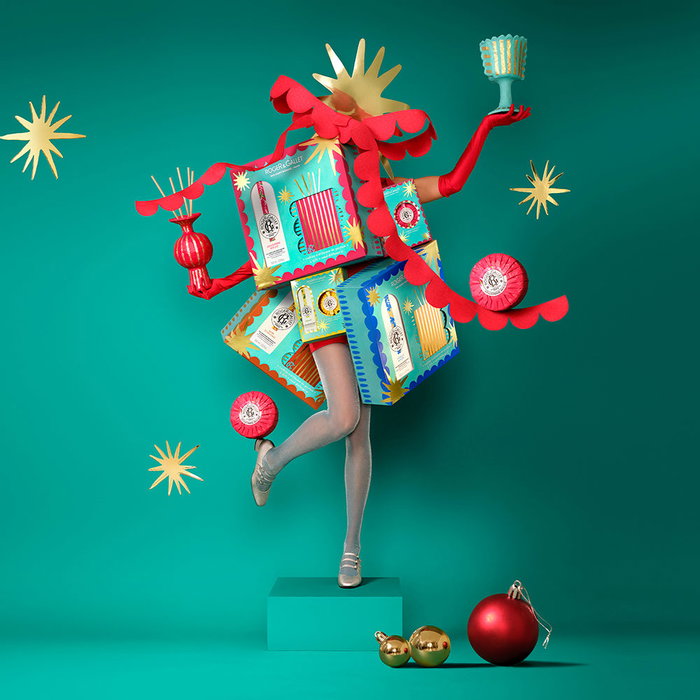 Roger & Gallet Coffret Bien-être Eau Parfumée Bois d'Orange 100ml + Désodorisant Mikado