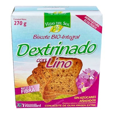 HIJAS DEL SOL Pan dextriné au lin bio