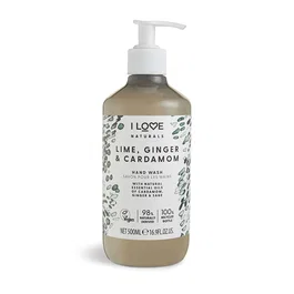 I Love Savon liquide mains Naturals Citron vert, gingembre & cardamome