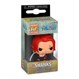 FUNKO Porte-clés Pocket POP! One Piece Shanks