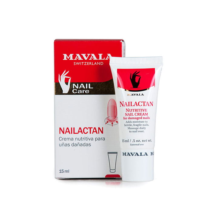 Mavala Nailactan Crème Nourrissante et Régénérante pour Ongles Secs et Cassants, Renforce et Hydrate, Récipient de 15 ml