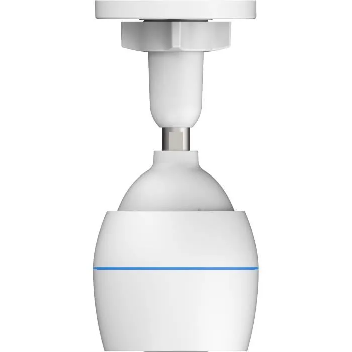 EZVIZ H3C Caméra de Sécurité Fixe 2K Intérieure/Extérieure, Détection de Mouvement, Vision Nocturne Couleur et Flash Actif de Dissuasion