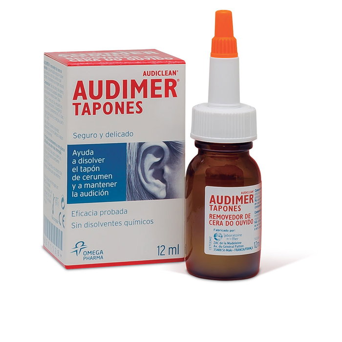 Audimer Bouchons pour les oreilles 12 ml Liquide Audimer Bouchons pour les oreilles 12 ml Liquide