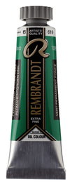 Rembrandt Peinture à l'huile Verde Permanente Oscuro 619 - 15 ml