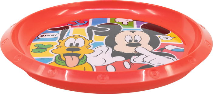Licensing Plat Mickey Facile CZ11382 Enfant 4+ 21,5x21,5 cm Plastique Alimentaire Disney